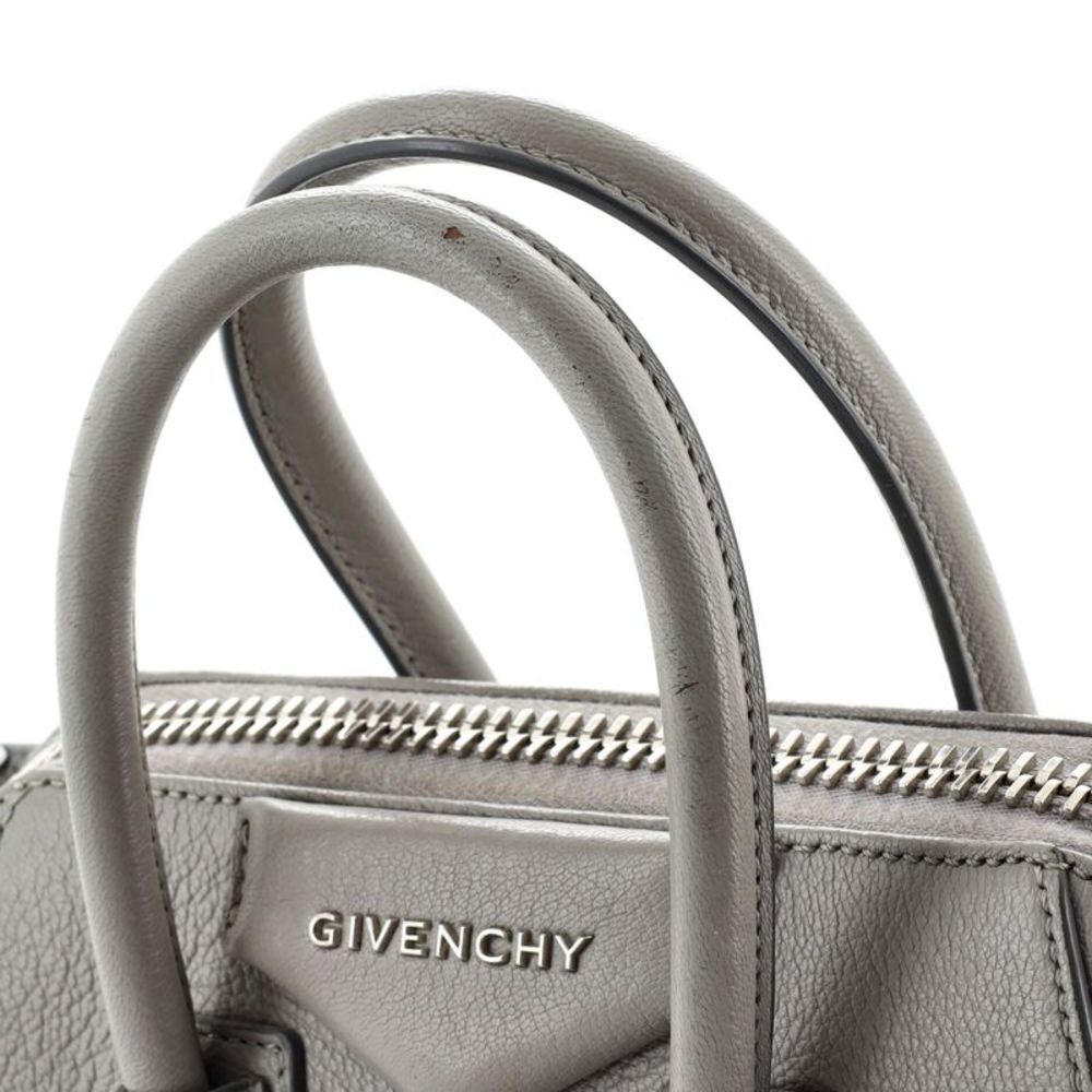 Givenchy Antigona Bag Leather Mini Gray - Picture 7 of 10